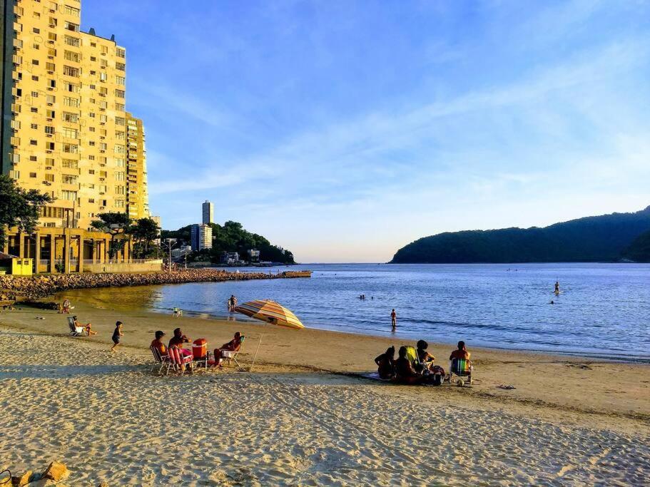 Apto Aconchegante Sao Vicente Perto Da Praia Exteriör bild